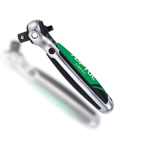 Трещотка 1/2" с шарниром (360°) TOPTUL 72 зубца укороченная 1/4"х1/2" CJMM1616 Харьков - изображение 1