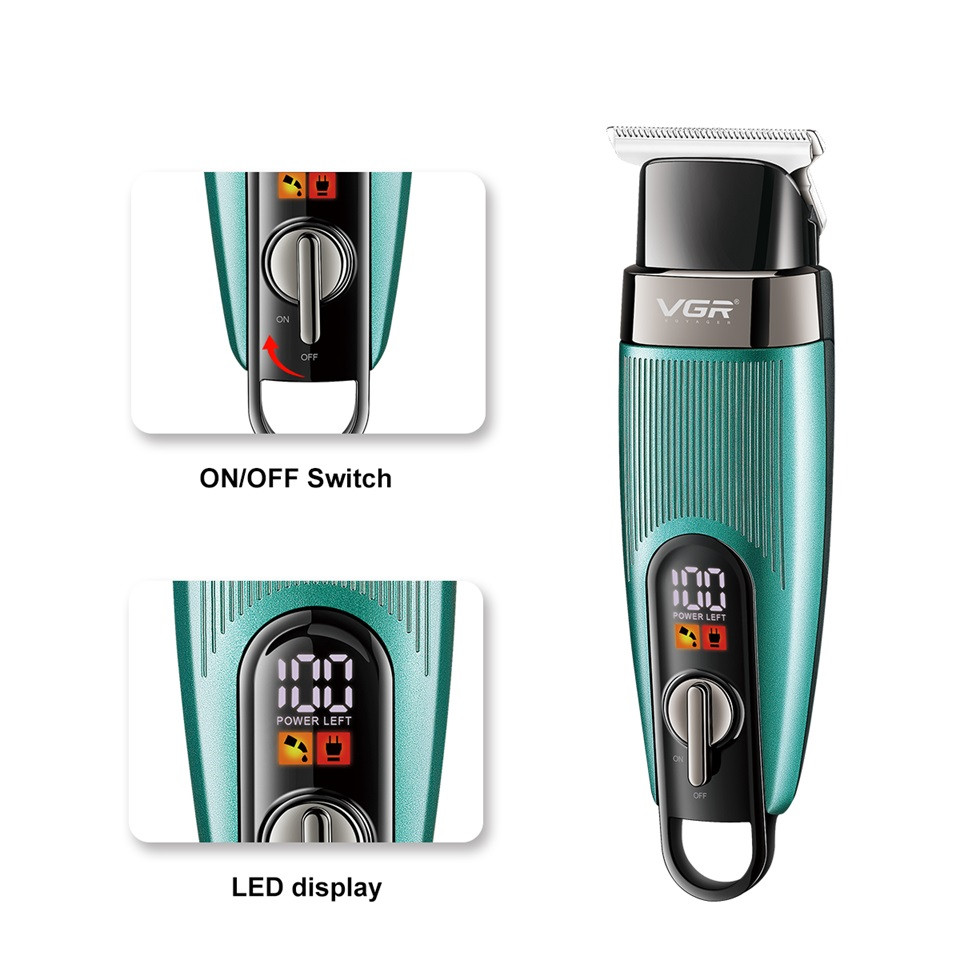 Триммер VGR V-975 GOLD золотистый Київ - зображення 3