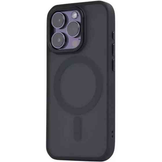 DM Чохол OC Matte Case with MagSafe для iPhone 14 Pro Max Black Харьков