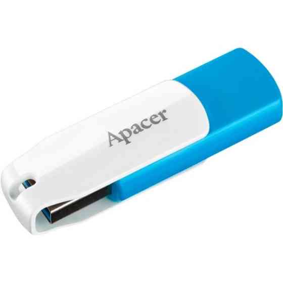 Флеш пам'ять APACER AH357 128GB USB 3.2 Blue/White (AP128GAH357U-1) Харків
