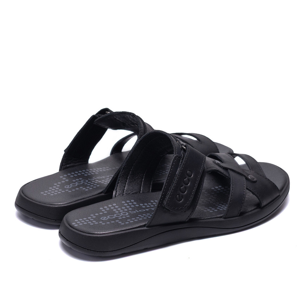 Мужские кожаные  летние шлепанцы-сланцы Київ - зображення 4