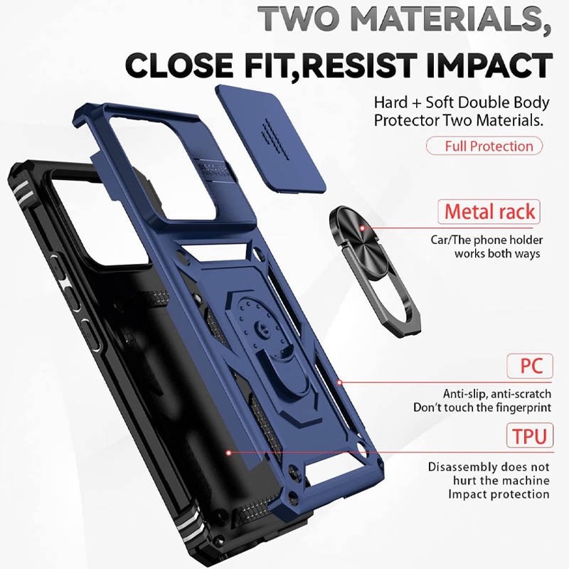 Ударопрочный чехол Camshield Serge Ring для Xiaomi 13 Херсон - изображение 3