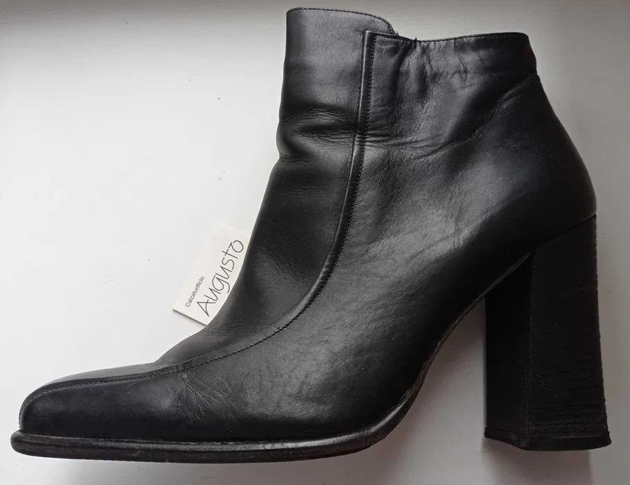 Сапоги ботинки ботильоны зимние Италия кожа мех р. 39-40 Київ - зображення 5