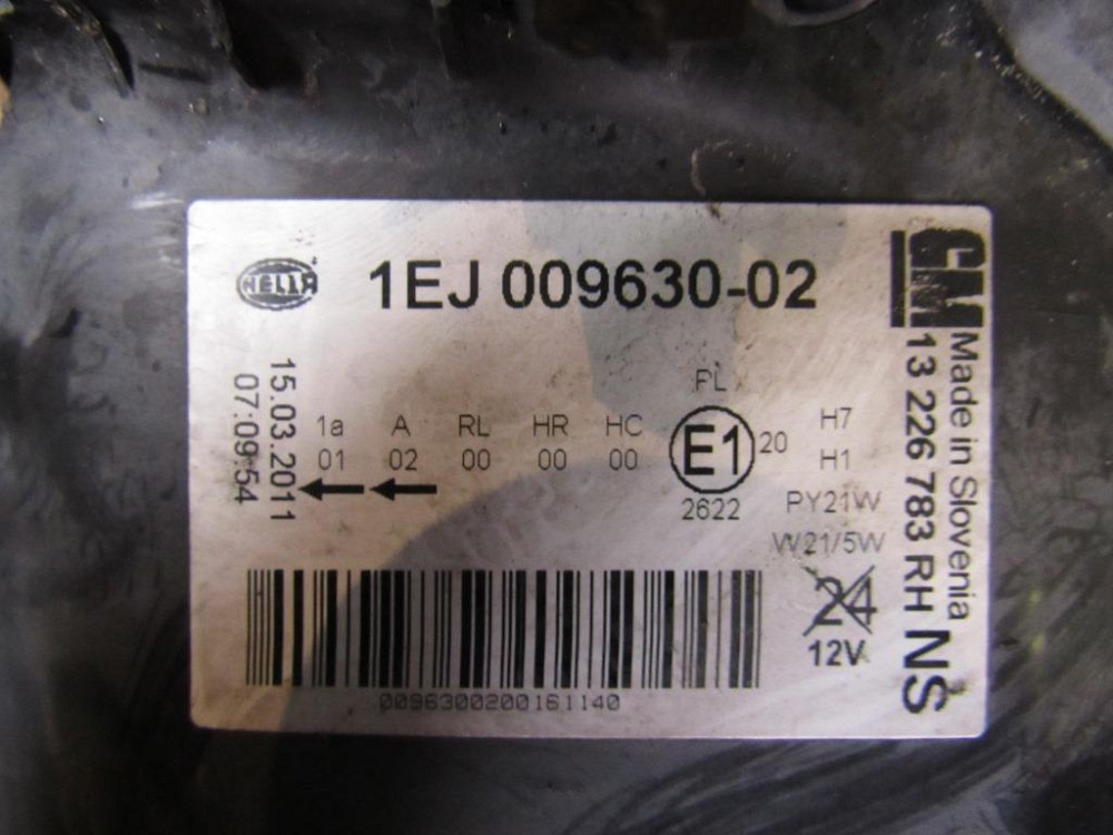 Фара правая Opel Insignia Sports Tourer 2009-2013 Ковель - зображення 3