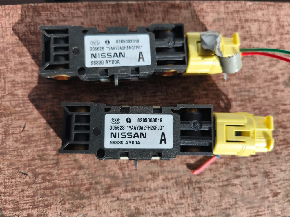 Датчик удара AirBag Nissan Note E11 2005-2012 (98830AY00A) Ковель - изображение 2