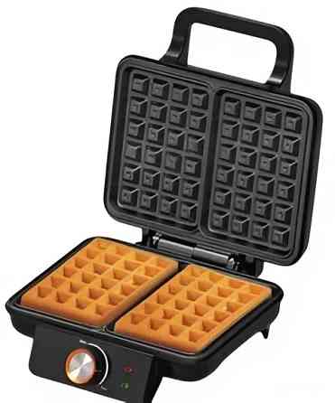 Вафельница Ardesto SM-L100LWAFFLE 1200 Вт черная Киев