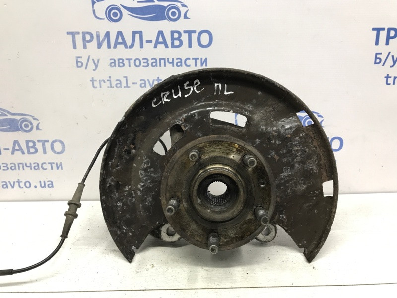 Кулак поворотный левый со ступицей Chevrolet Cruze J300 1.8 2009 (б/у) Київ - зображення 6