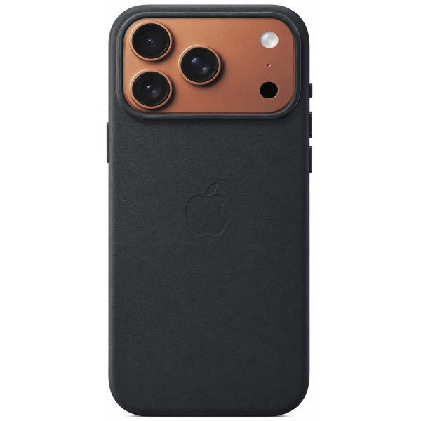 DM Чохол Leather Case with MagSafe для iPhone 17 Pro Black Харків - зображення 1