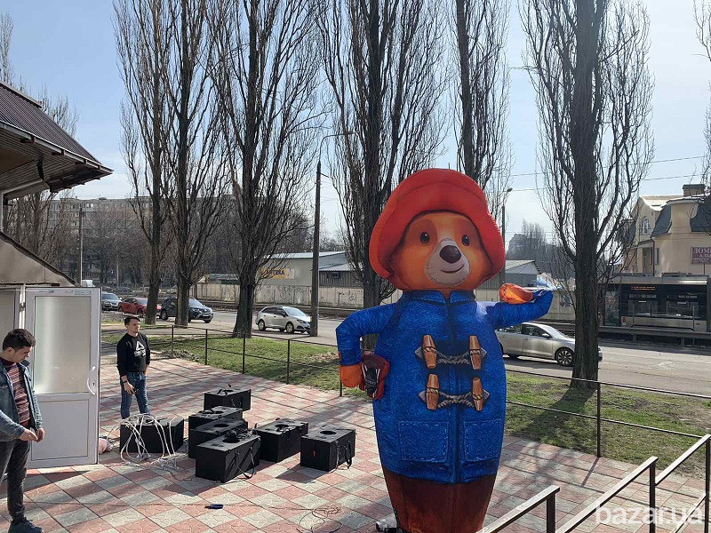 Надувной зазывала мишка Паддингтон Київ - зображення 6