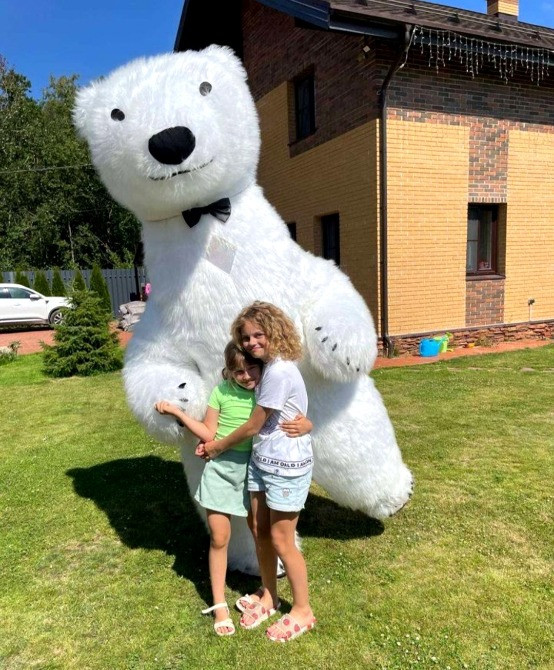 Белый медведь Шепетовка,Славута,Изяслав.Заказать мишку аниматора поздравление. Шепетовка - изображение 2