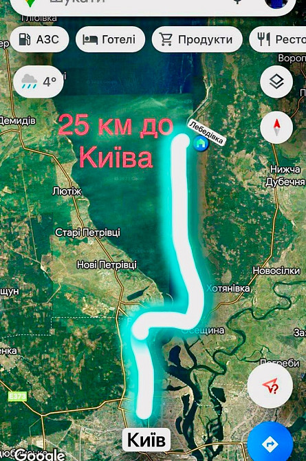 Ділянка під будівництво 34 сотки з лісом Вишгород - зображення 7