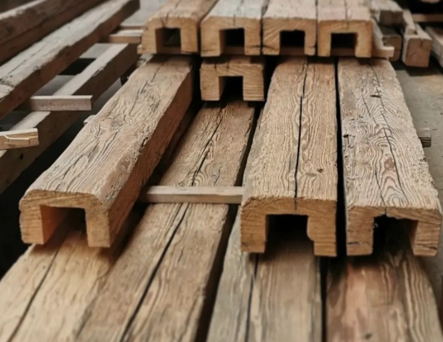 Фальш-балки ,декоративні балки , пустотілі балки Львов - изображение 2