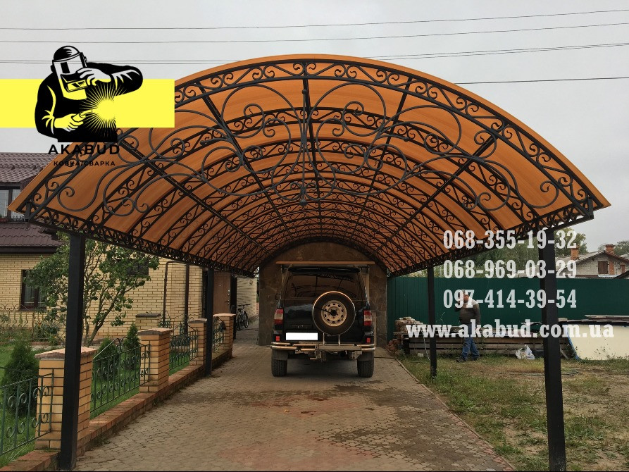 Ворота розпашні, відкатні ворота, автонавіс, паркани, ангари Кривий Ріг - зображення 4