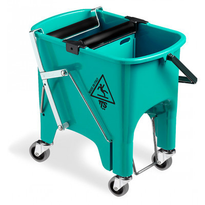 Ведро для уборки с отжимом SQUIZZY 15л на колесах Киев - изображение 1