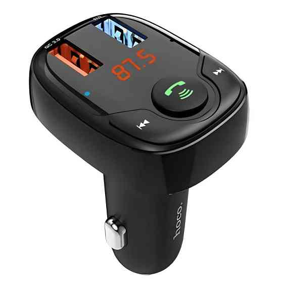 АЗУ FM модулятор Hoco DE35 Max 18W (2USB-A) Херсон