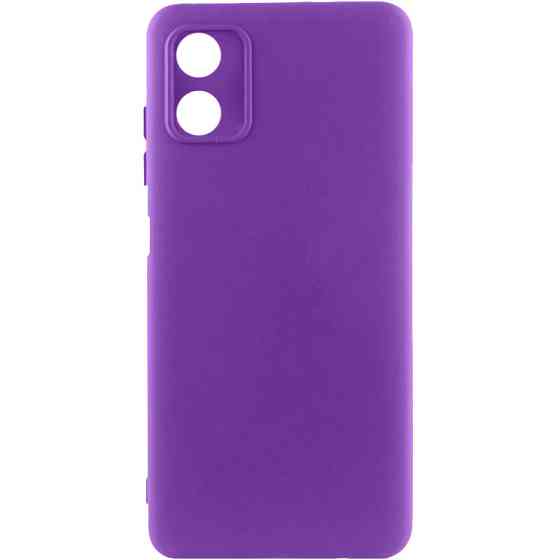 Чехол TPU GETMAN Liquid Silk Full Camera для Motorola Moto G04 / E14 Херсон