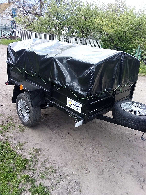 Новый авто прицеп 1700х1280х400 от завода Хорол - зображення 1