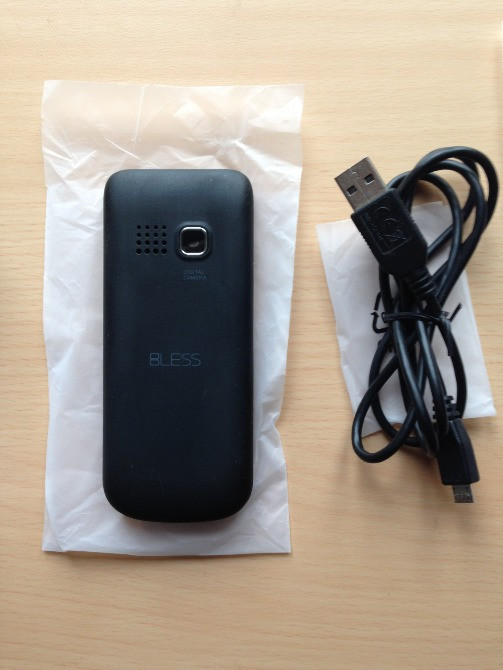 Bless ds822 ua ucrf телефон gsm+cdma 2 sim-ки USB-зарядка чорний Київ - зображення 4