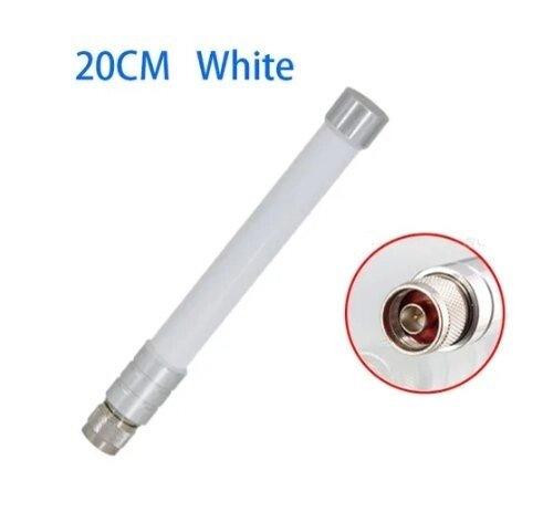 Антенна 4360-5890MHz 6dBi, до 100 Вт, водонепроницаемая, 20 см, N-male, белая Днепр - изображение 1