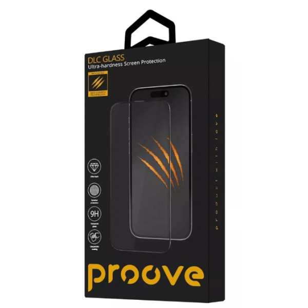 Захисне скло Proove DLC для iPhone 16 Pro/17 Black (PGDLCI16P001) Харків - зображення 4