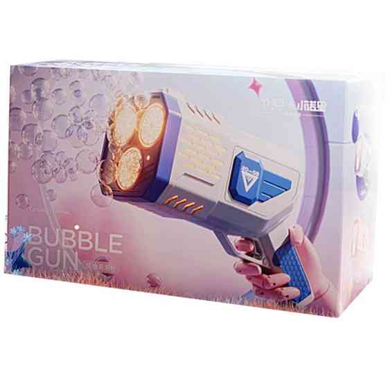 Пистолет с мыльными пузырями SHT 333-16 на 36 отверстий + 2xbottle 150ml Херсон