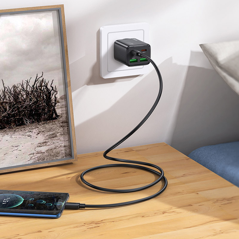 СЗУ Hoco N55 Fundador PD20W four-port (2USB-A/2C) Херсон - зображення 6