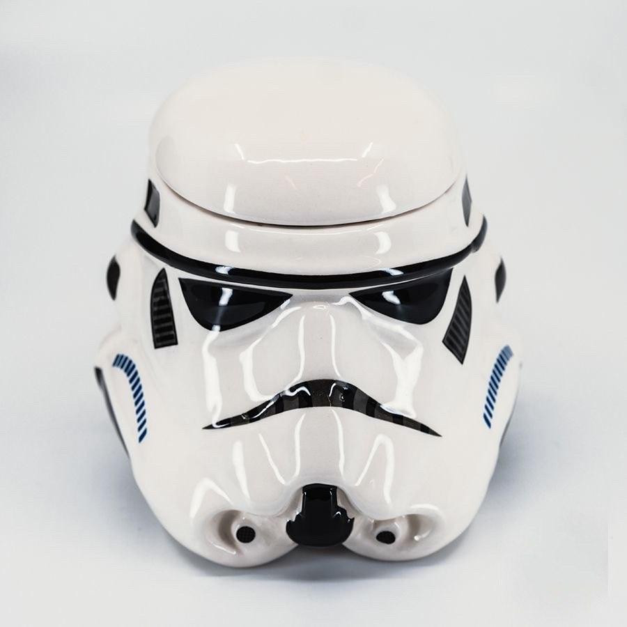 Чашка Кружка Бокал с крышкой Star Wars 3D  Штурмовик (Белая) Керамика Київ - зображення 12
