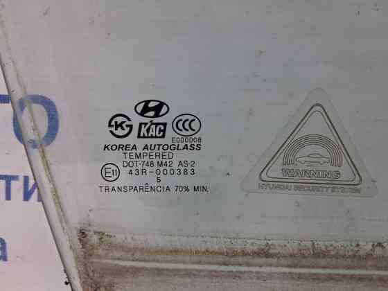 Стекло двери переднее правое Hyundai Sonata NF 2.4 БЕНЗИН G4KC 2004 (б/у) Київ