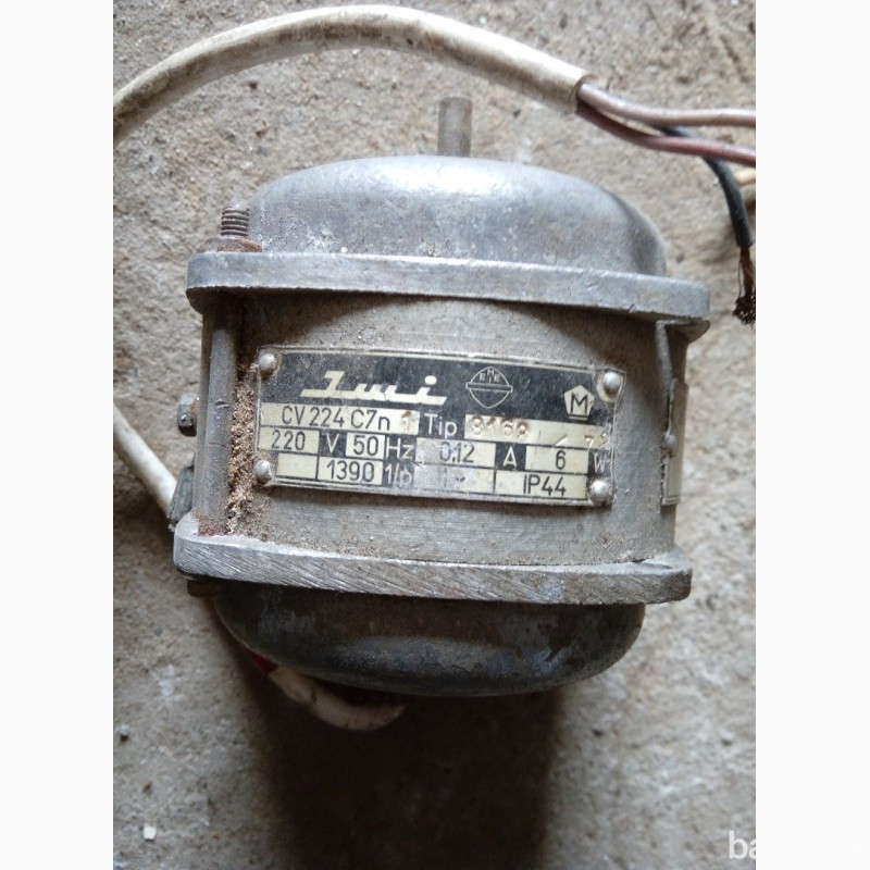 Электродвигатели CV-24C7n. Tip-81.68, 220в. 0, 12а. 6в. 1390об/мин. Харків - зображення 1