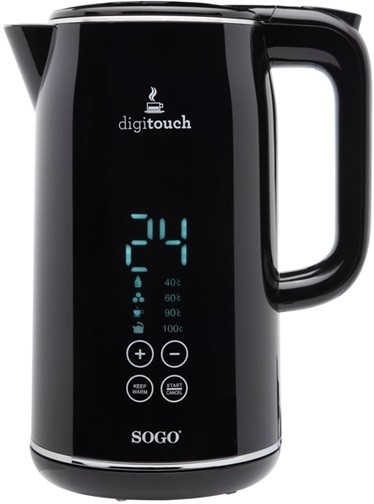 Електрочайник SOGO SS-7750 1.7 л черный Київ - зображення 1