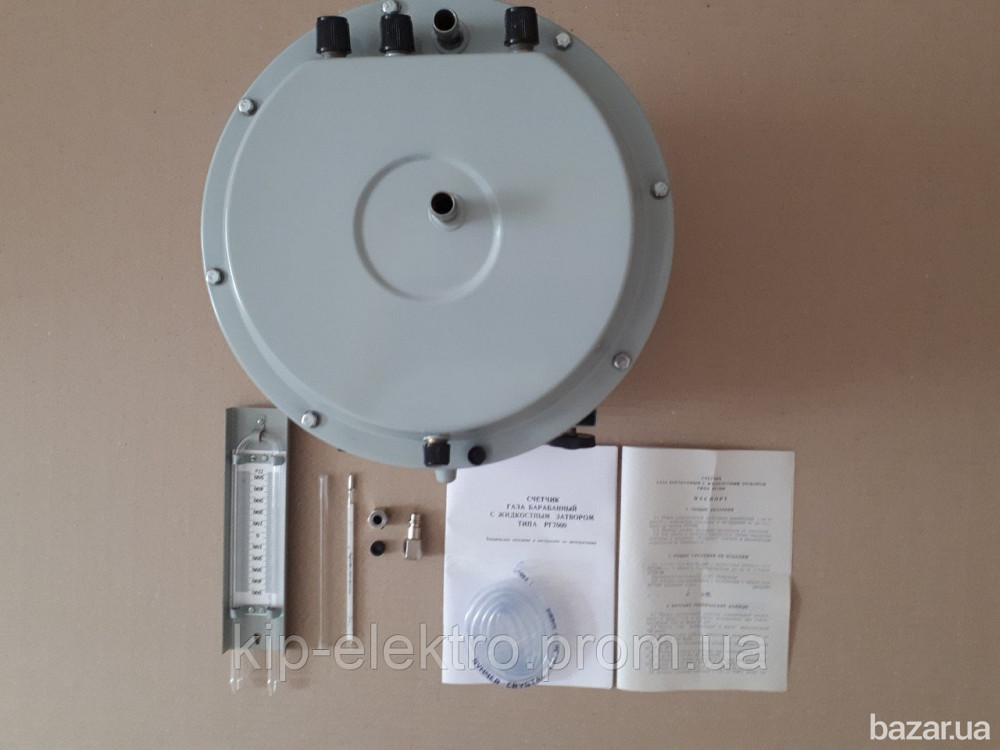 Счетчик газа барабанного типа с жидкостным затвором РГ7000 (РГ-7000, РГ 7000) - аналог ГСБ-400 Київ - зображення 4
