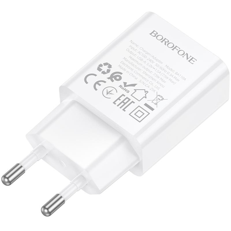 СЗУ Borofone BA110A Lemi 7.5W (1USB-A) Херсон - изображение 3