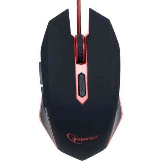 Мишка Gembird USB Red (MUSG-001-R) Харьков