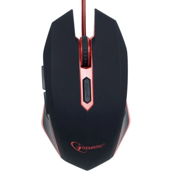 Мишка Gembird USB Red (MUSG-001-R) Харьков - изображение 1