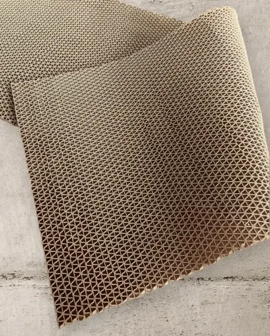 Противоскользящее ПВХ покрытие-дорожка для бассейна «Волна», 5 мм, бежевое (1,2 × 15 м) Київ - зображення 4