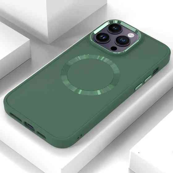 TPU чехол Bonbon Metal Style with MagSafe для Apple iPhone 16 Pro Max (6.9") Херсон