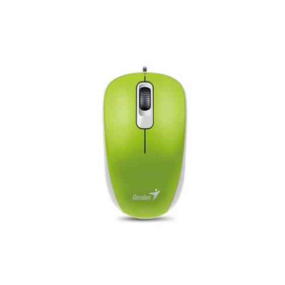 Мышь компьютерная проводная Genius DX-110 Spring Green 31010116105 салатовая Киев