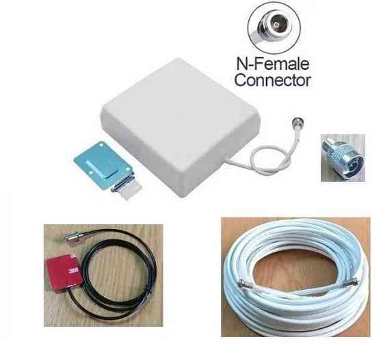 Пассивный ретранслятор с панельной антенной 2G/3G/4G LTE/Wi-Fi 806-2700 МГц 7/8 дБ Днепр