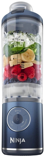 Фитнес-блендер аккумуляторный Ninja BC251EUNV 150 Вт голубой Киев - изображение 6