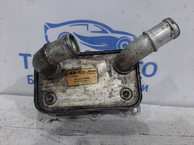 Радиатор масляный ДВС (теплообменник) Hyundai IX35 LM 2010 (б/у) Київ - зображення 3