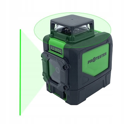 Лазерный уровень, H360°/1V, (зеленый луч) PROTESTER LL305G Харків - зображення 5