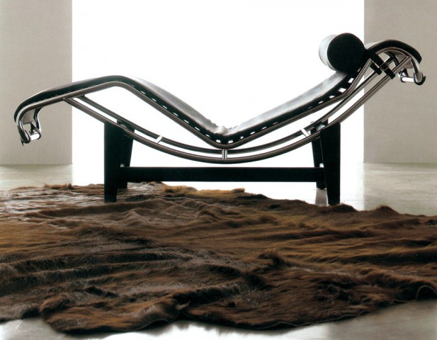 Шезлонг Лекор нержавіюча сталь, білий або чорний шкірозамінник Дніпро - зображення 9