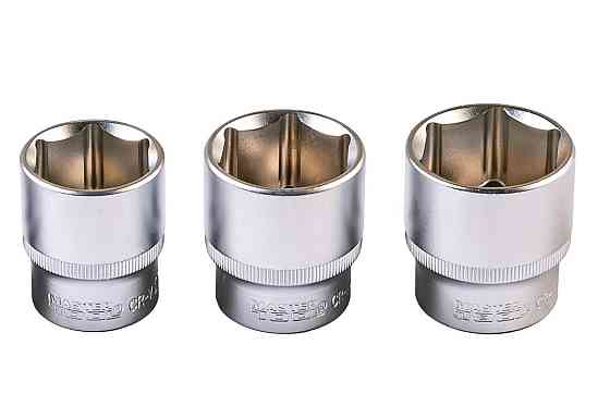 Набор инструментов MASTERTOOL PROFI ½" 26 шт 8-32 мм телескопическая трещотка CrV50BV30 металлически Харків