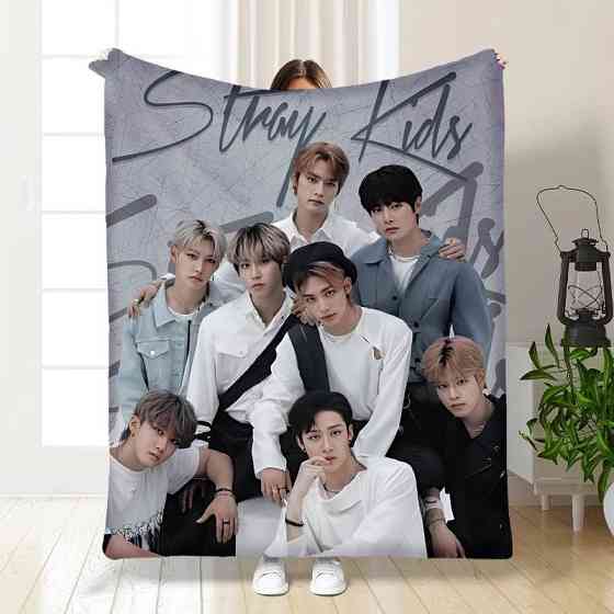 Плед 3D Stray Kids №4 3375_A 15789 160х200 см Київ