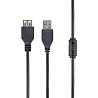 USB подовжувач Cablexpert USB 2.0 AM/AF 1.8 м Black (CCF-USB2-AMAF-6) Харків