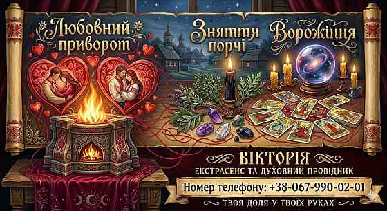 Ворожіння на Таро Мукачево, приворот за фото, зняття порчі, обряди на кохання. Мукачеве