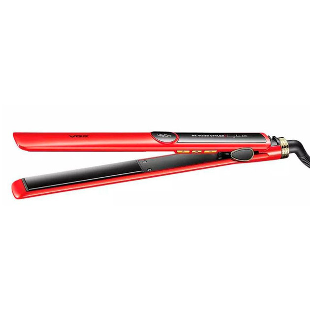 Выпрямитель для волос VGR V-518 RED 40 Вт красный Київ - зображення 1