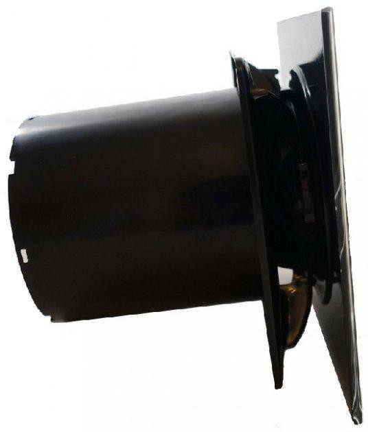 Вытяжной вентилятор CATA E-100 GT BK TIMER BLACK (00900502) для ванной комнаты Київ - зображення 3