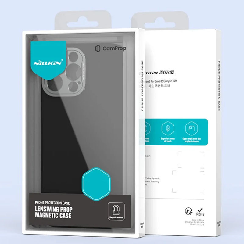 Чехол Silicone Nillkin LensWing Prop Magnetic для Apple iPhone 16 Pro Max (6.9") Херсон - изображение 7