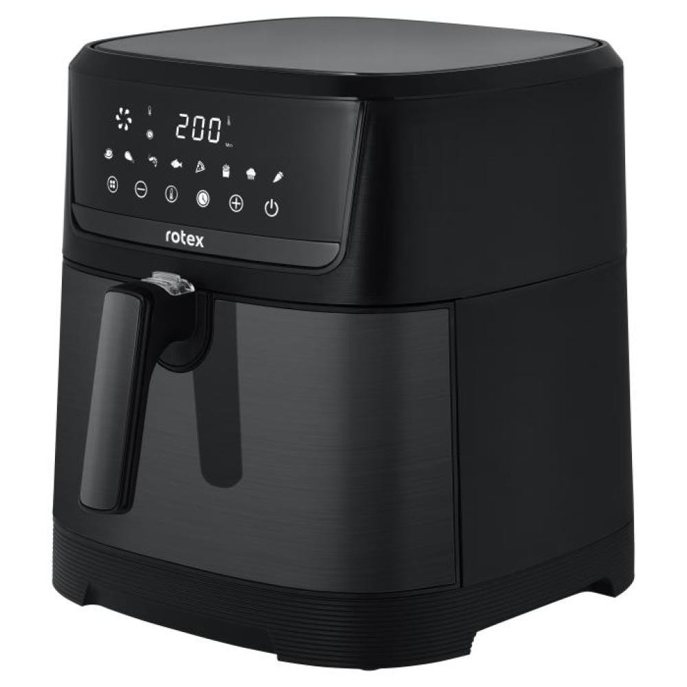 Мультипечь Rotex Up&DownFry ROM-960-XXL 9,5 л 2000 Вт черная Київ - зображення 2